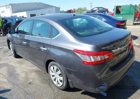 2015 Nissan Sentra Sv from USA, damaged, VIN 3N1AB7AP6FY319908